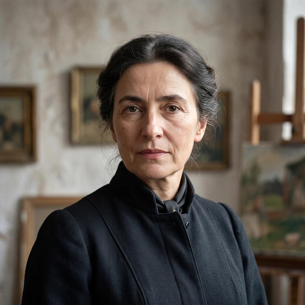 Portrait of Maria Slavona