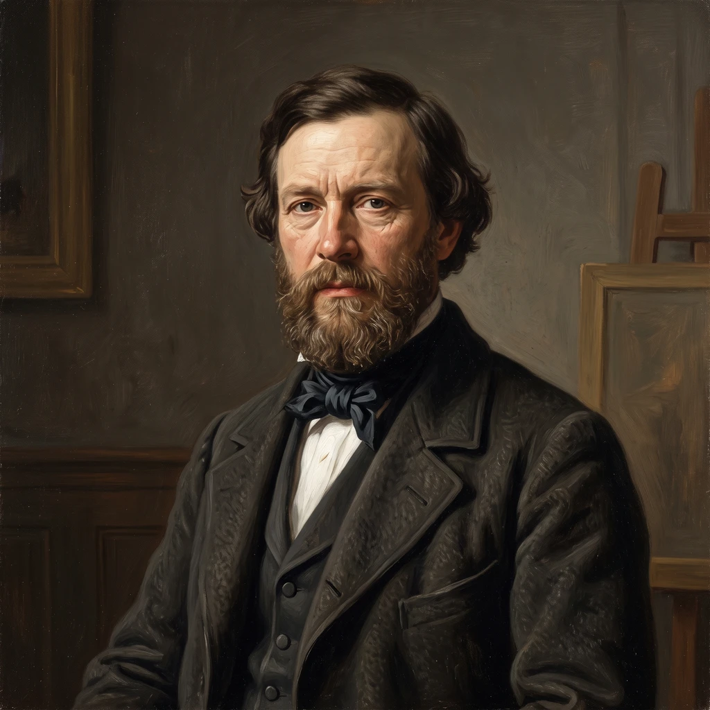 Portrait of Peter Christian Skovgaard
