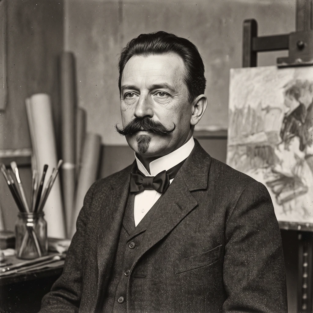 Portrait of Franz Skarbina