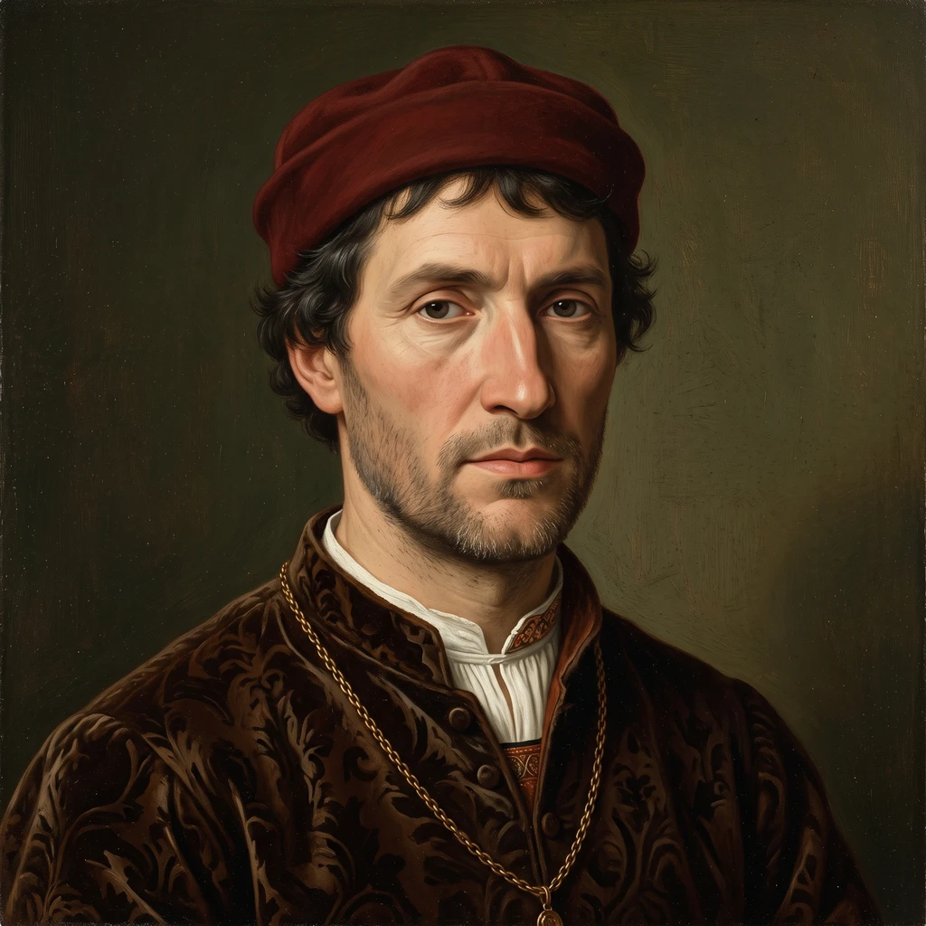 Portrait of Michel Sittow
