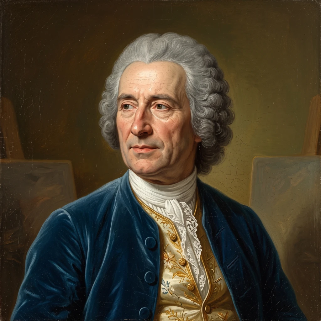 Portrait of Louis de Silvestre