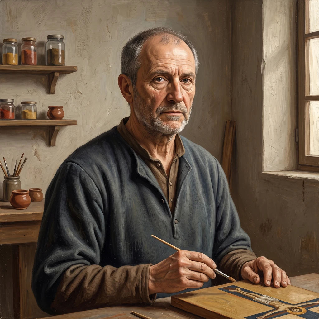 Portrait of Simone Dei Crocefissi