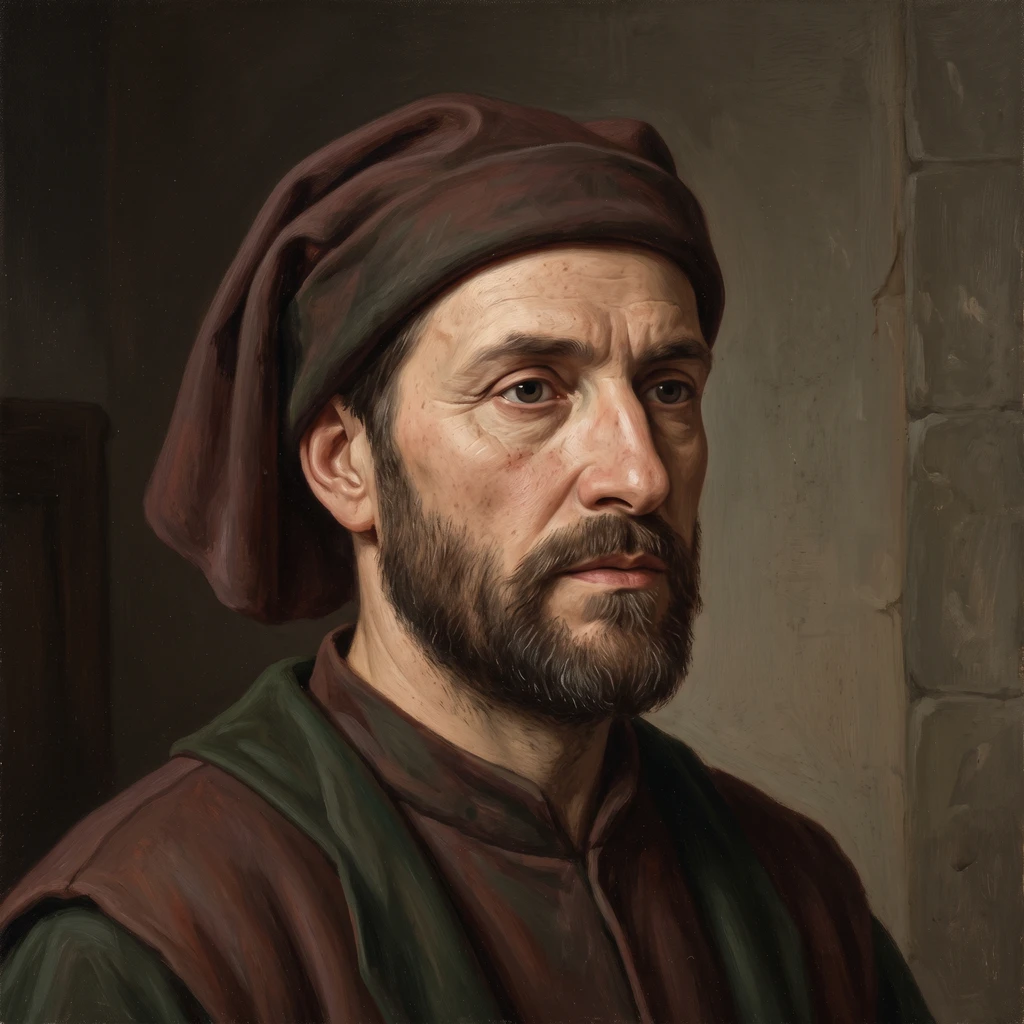 Portrait of Spinello Aretino