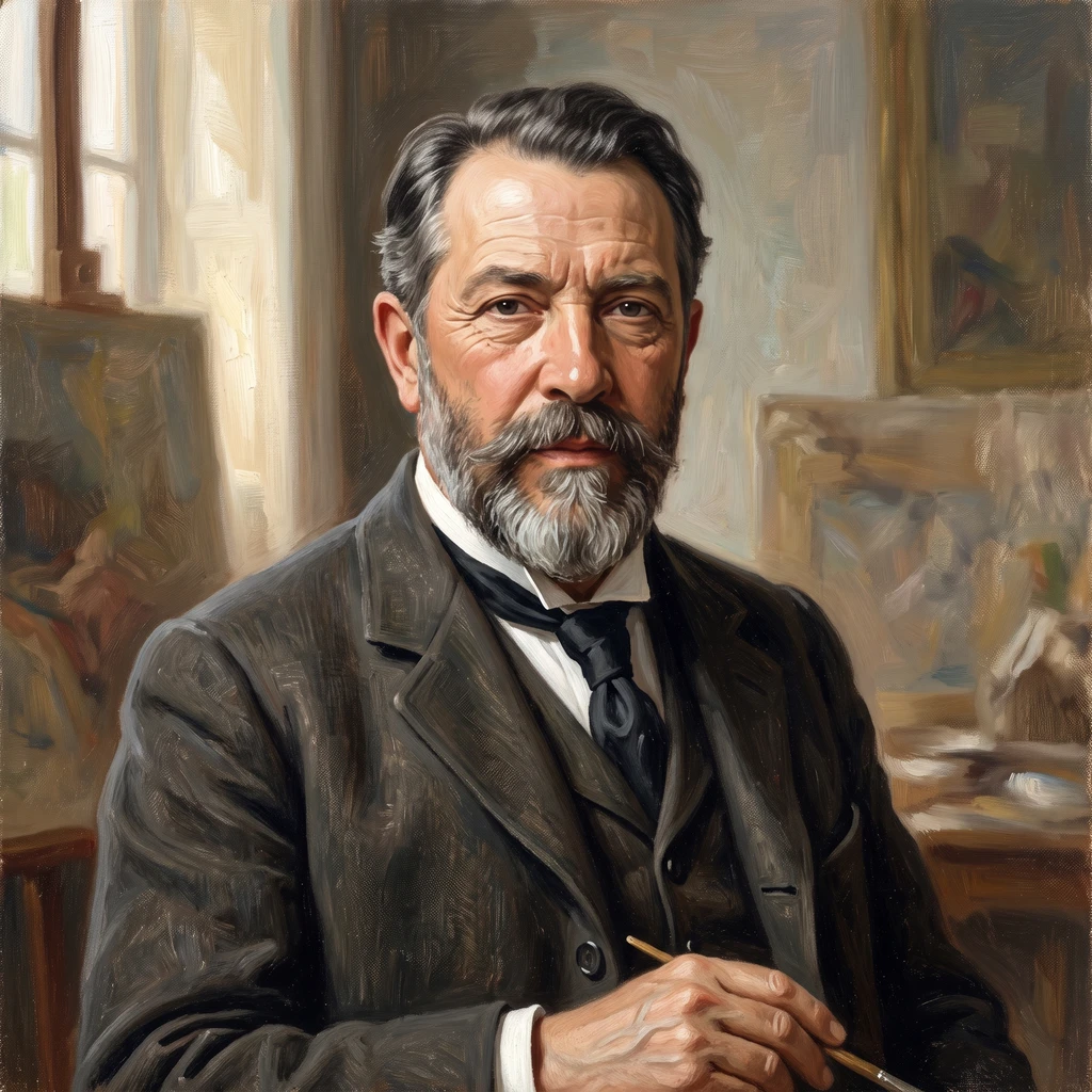 Portrait of Joaquín Sorolla Y Bastida