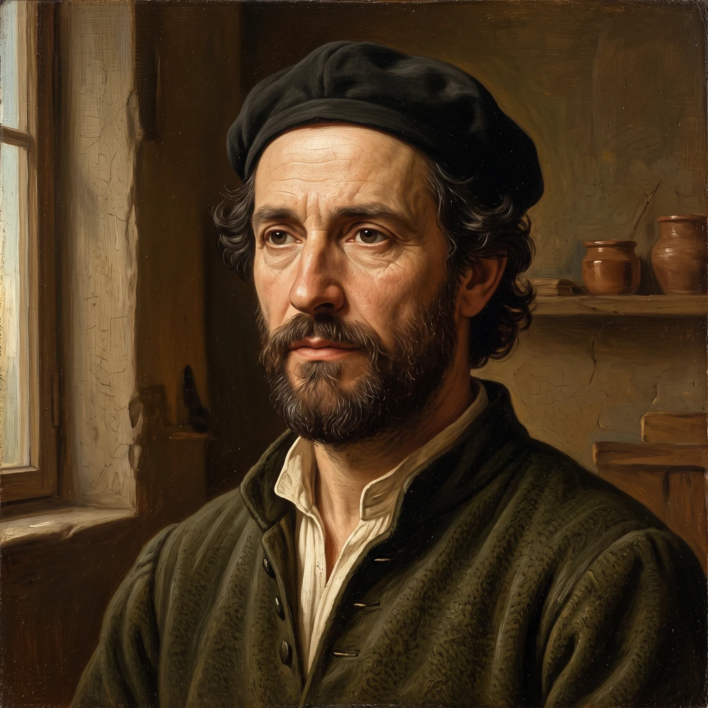 Portrait of Antonio Solario