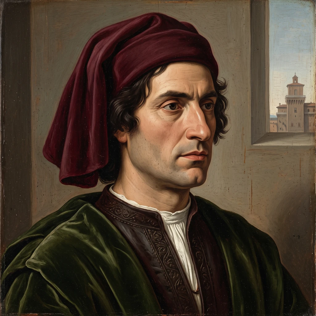 Portrait of Ercole de' Roberti