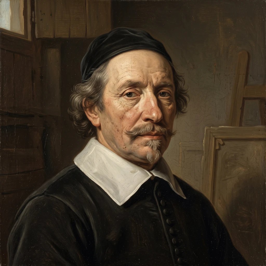 Portrait of Salomon van Ruysdael