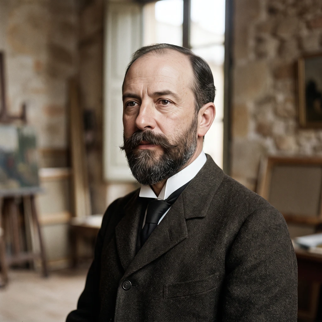 Portrait of Santiago Rusiñol Y Prats