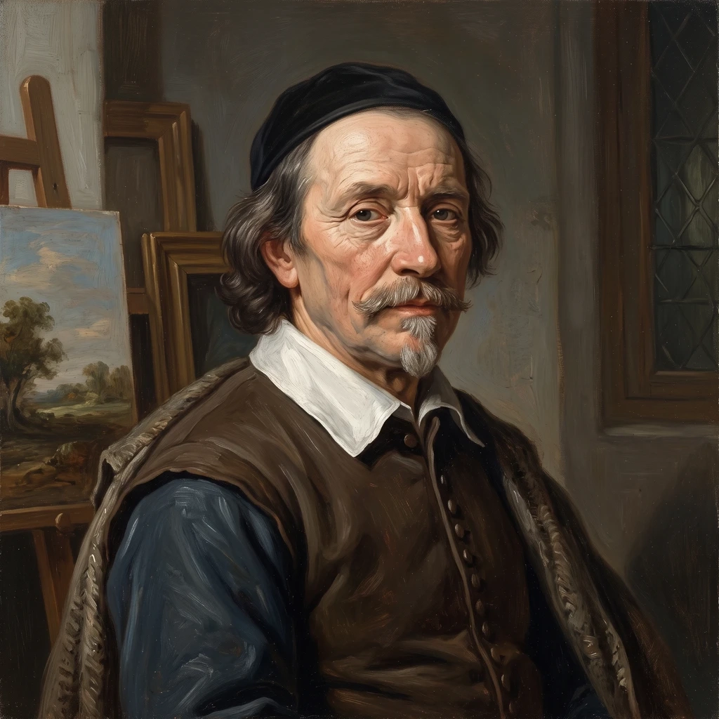 Portrait of Isaack van Ruisdael