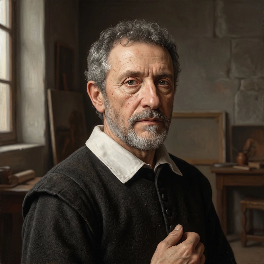 Portrait of Andrea Sacchi