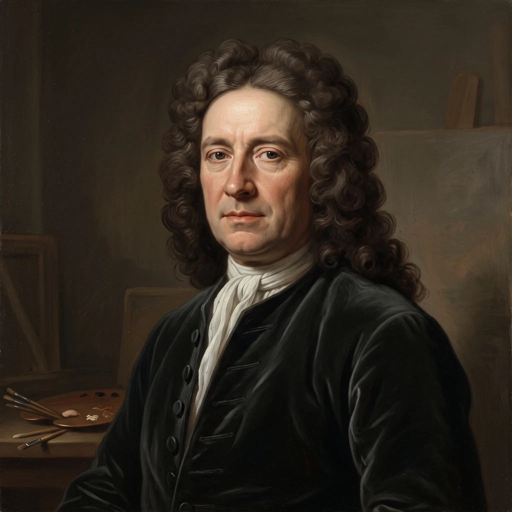 Portrait of Pieter Andreas Rysbrack