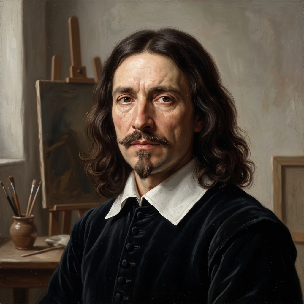Portrait of Giovanni Francesco Romanelli