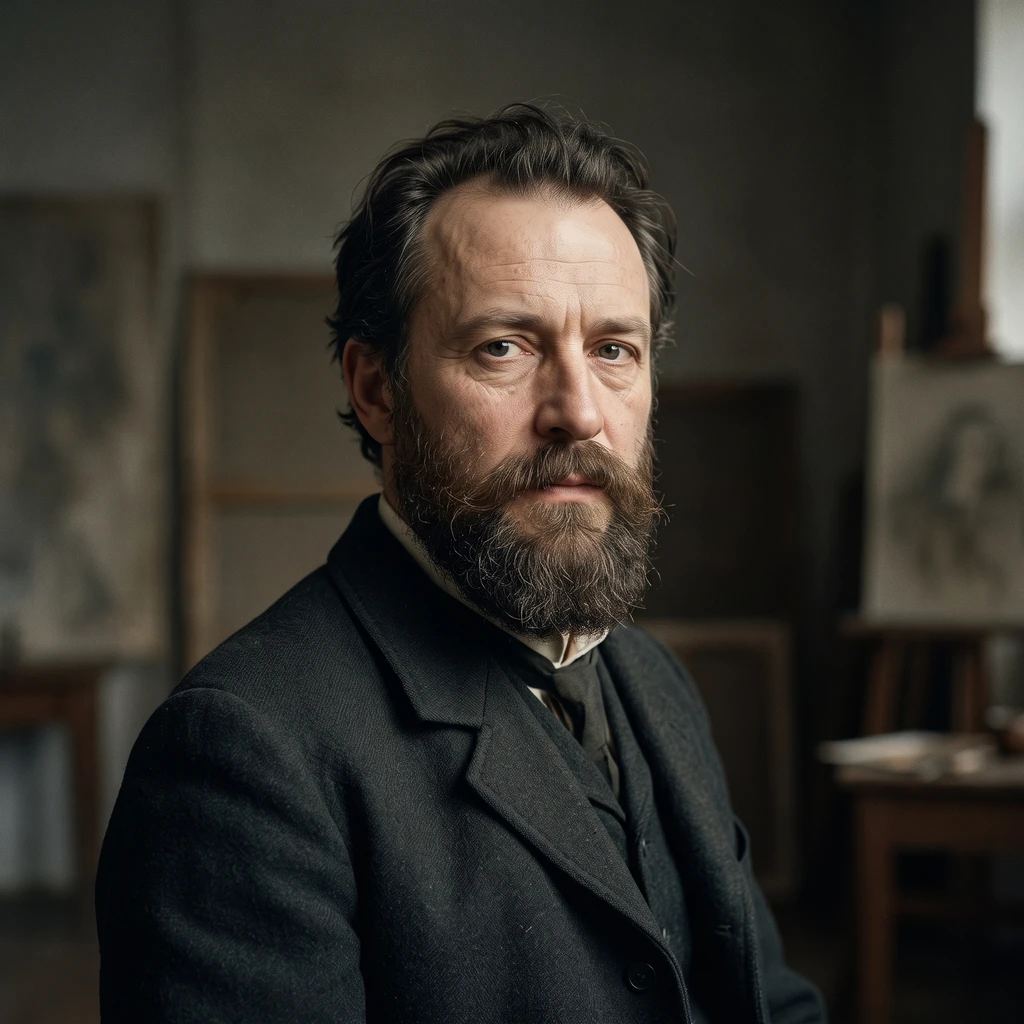 Portrait of Anton Romako