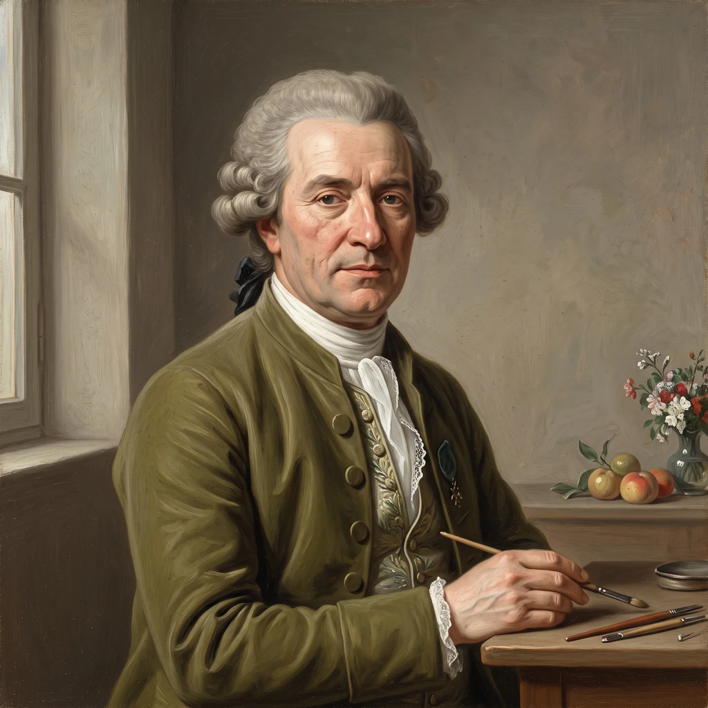 Portrait of Henri-Horace Roland de la Porte