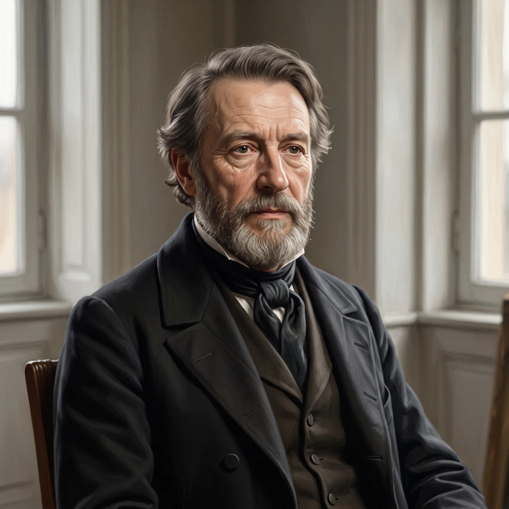 Portrait of Adolphe-Eugène-Gabriel Roehn