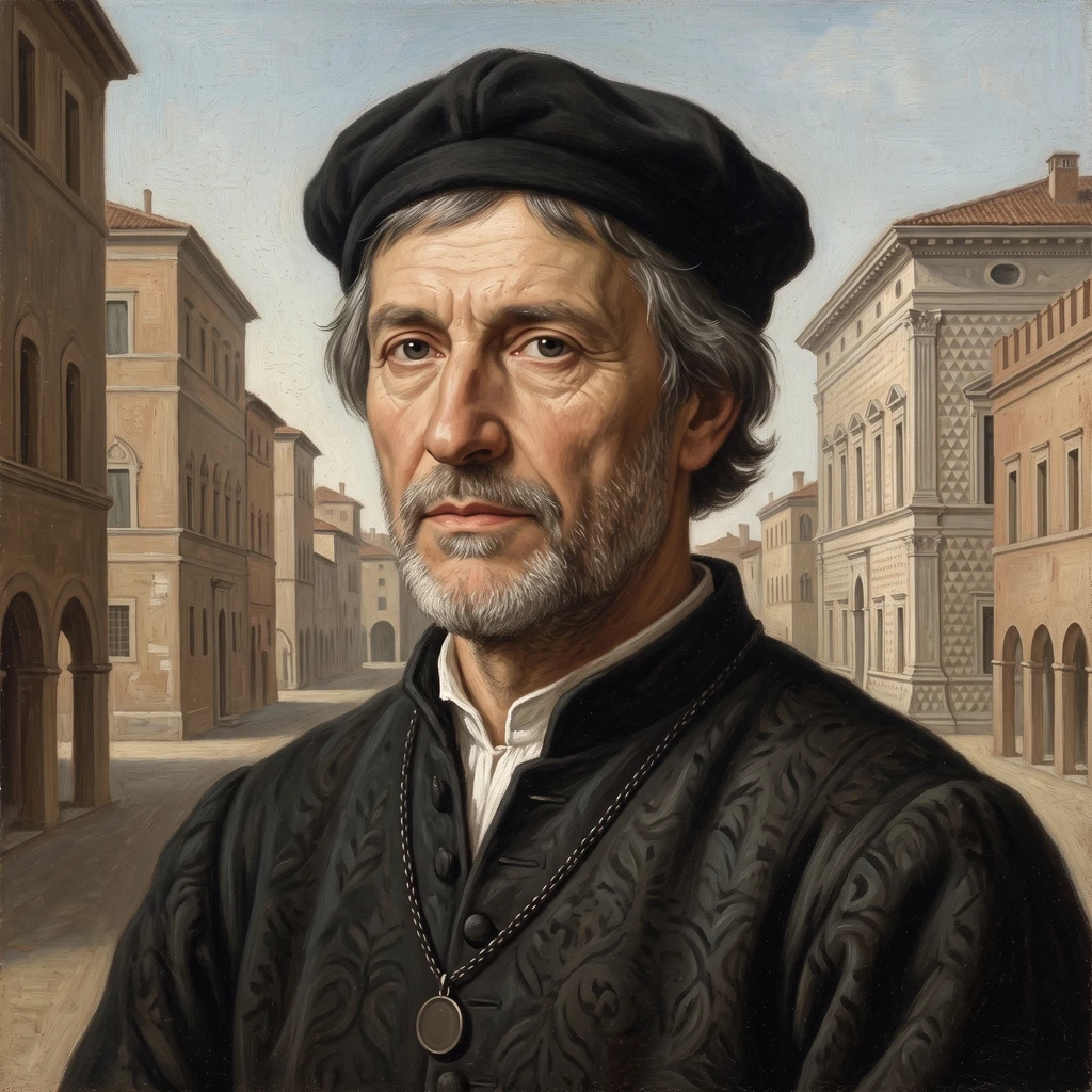Portrait of Biagio Rossetti