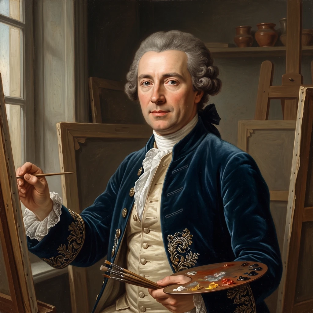 Portrait of Alexander Roslin