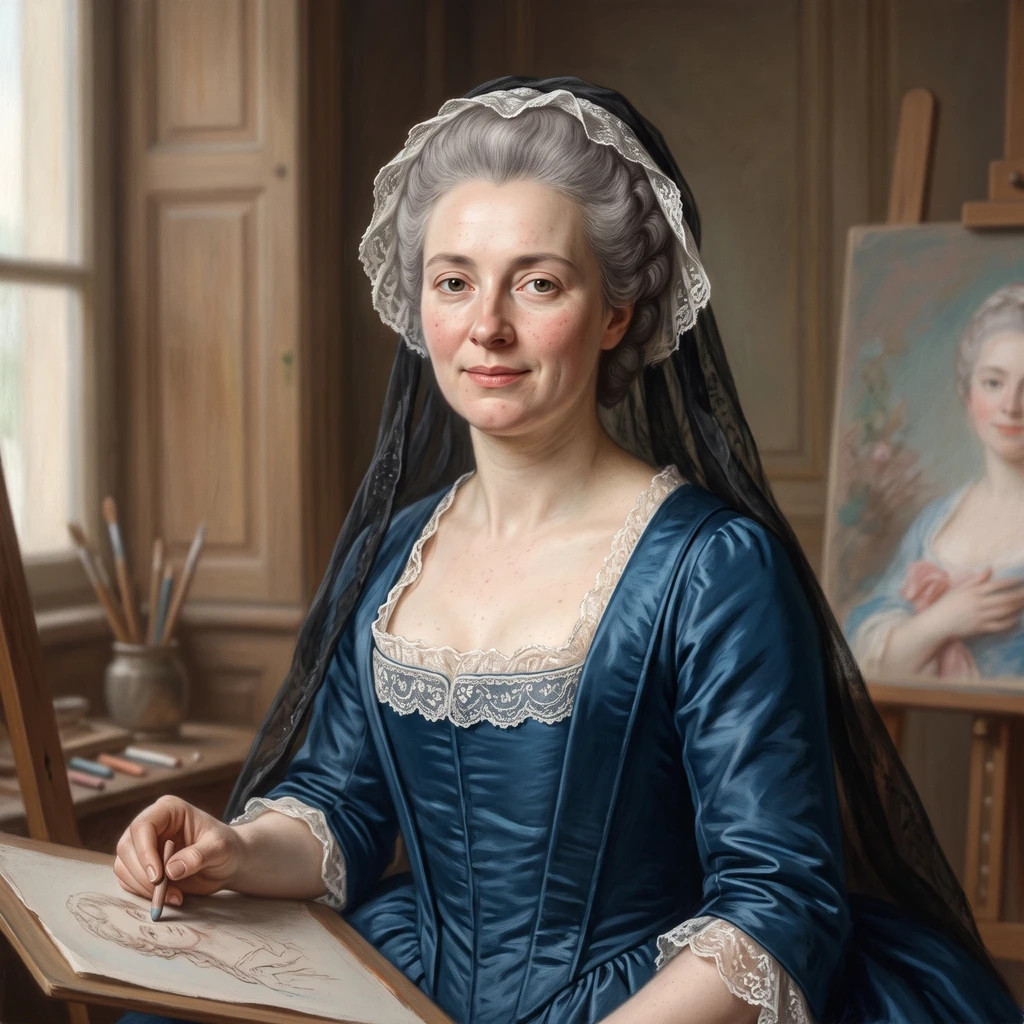 Portrait of Marie-Suzanne Roslin
