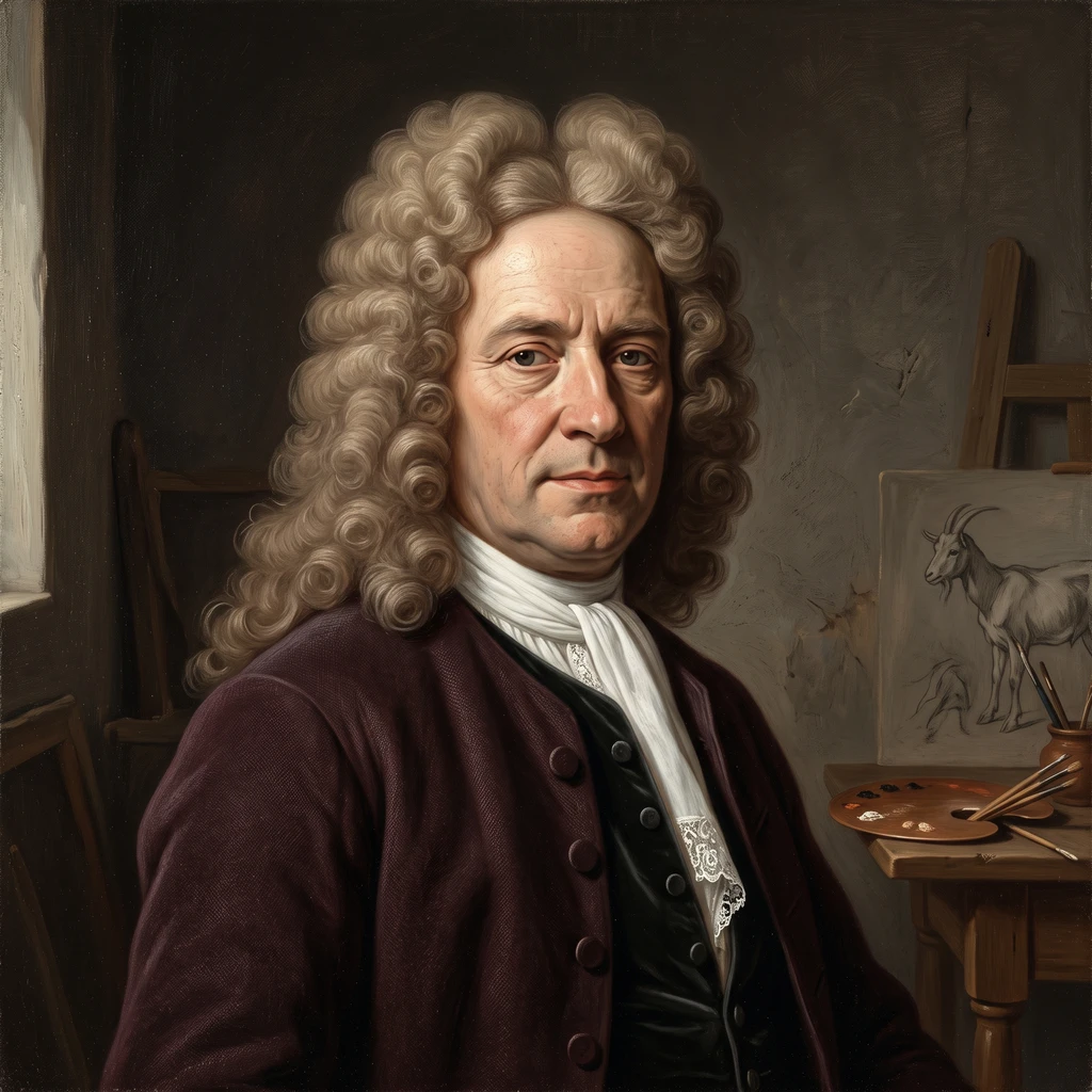 Portrait of Johann Melchior Roos