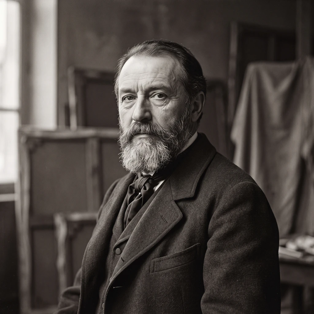 Portrait of Théodule-Augustin Ribot