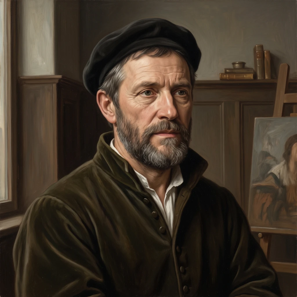 Portrait of Marinus van Reymerswaele