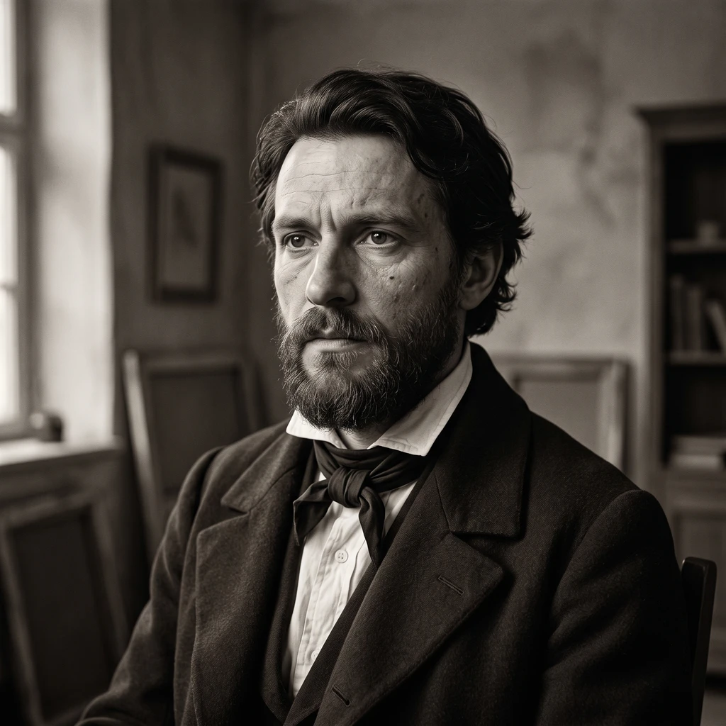 Portrait of Alfred Rethel