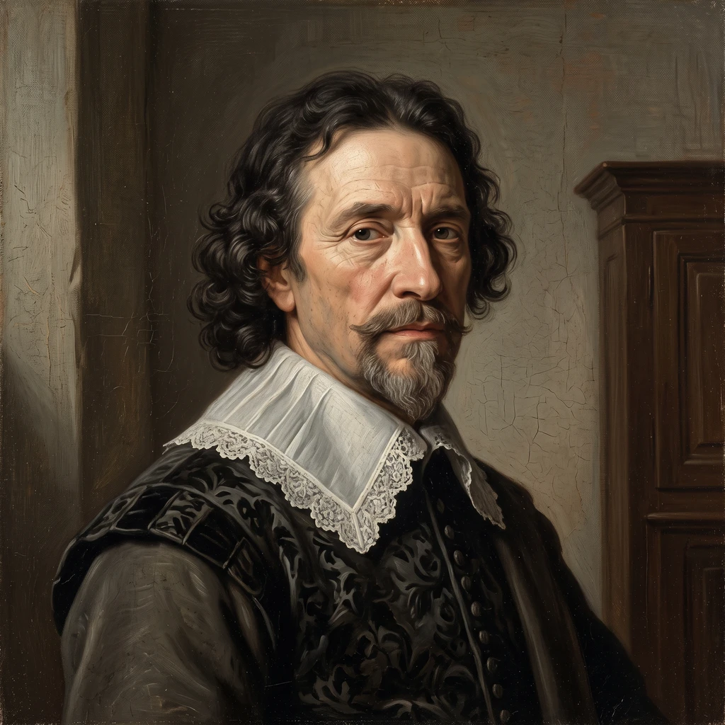 Portrait of Simon Renard de Saint-andré