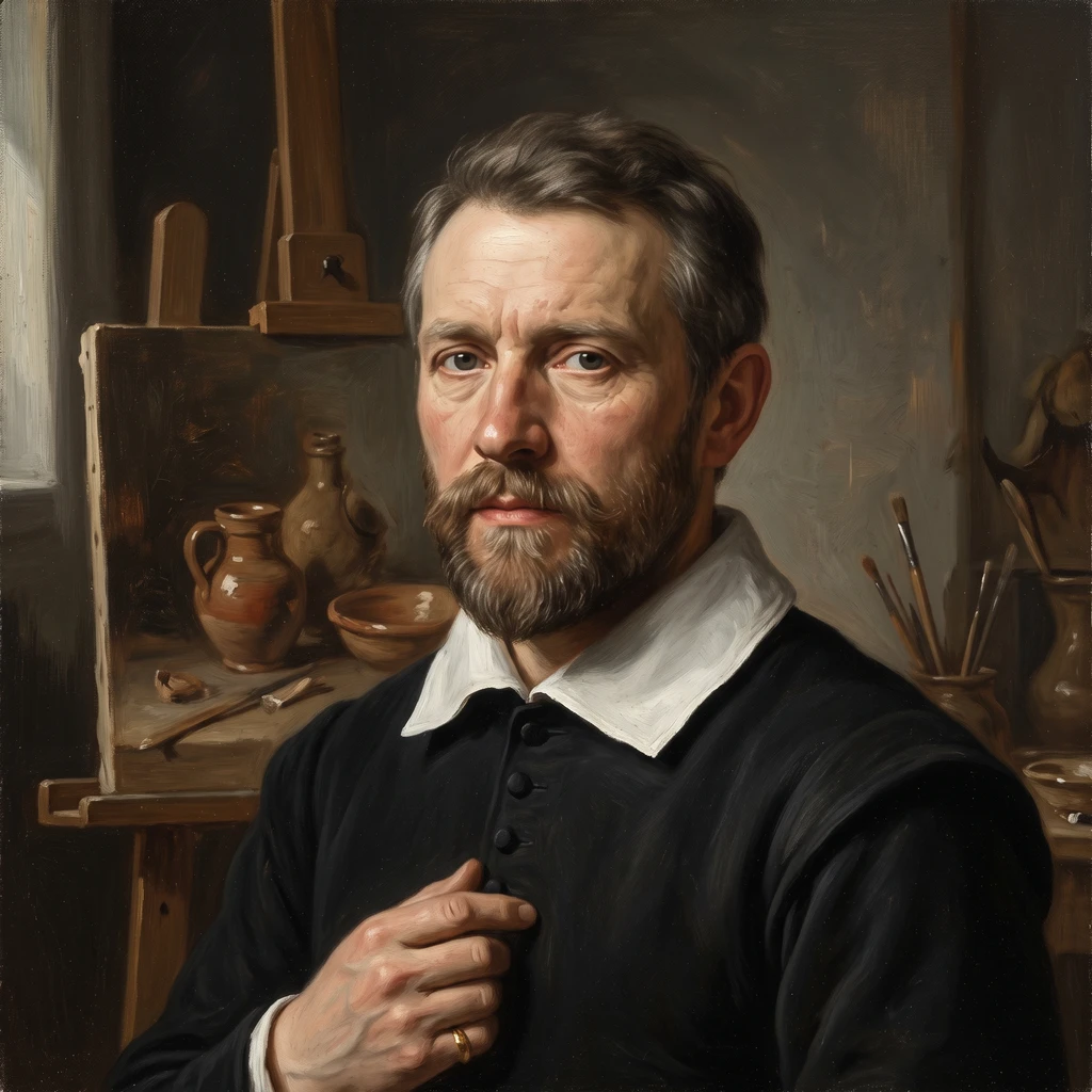 Portrait of Frans Rijckhals