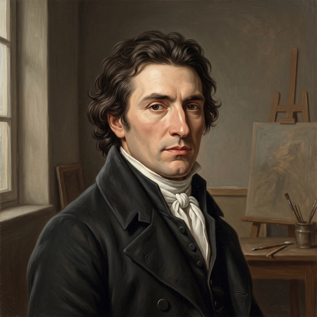 Portrait of Henri-François Riesener