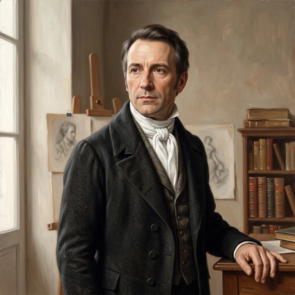 Portrait of Fleury-François Richard