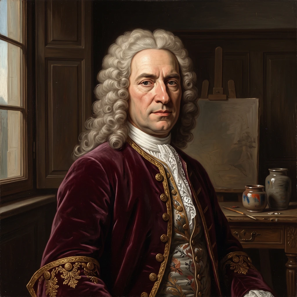 Portrait of Franz Ferdinand Richter
