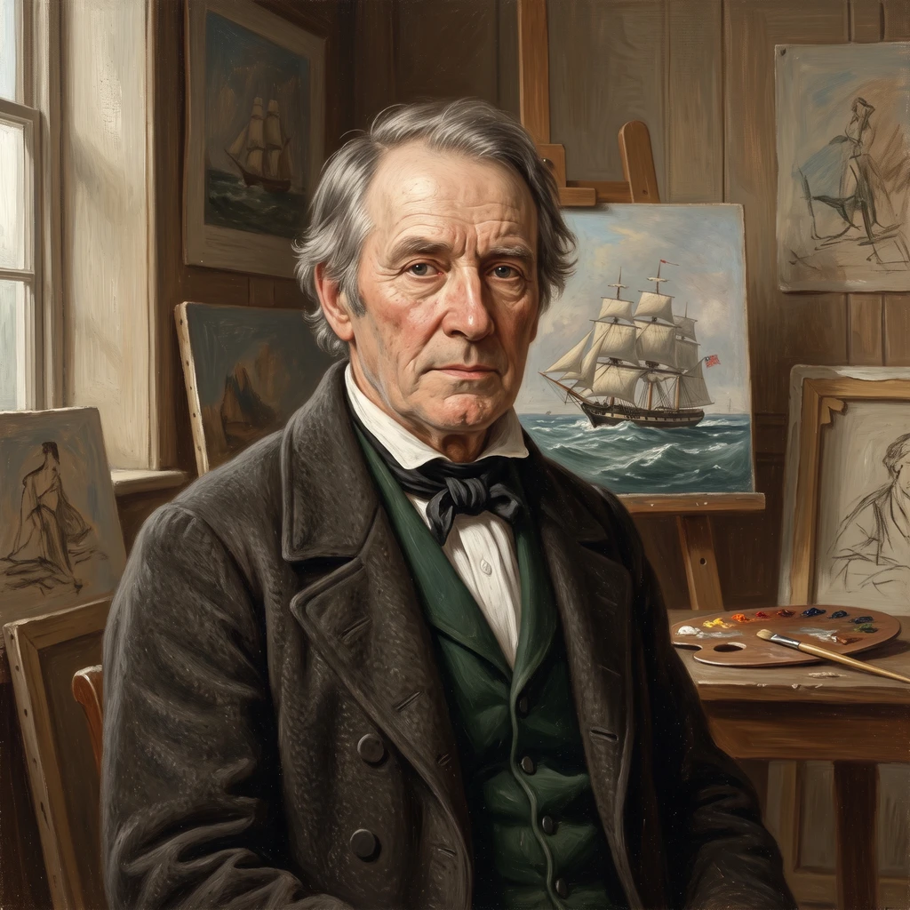 Portrait of Robert Salmon