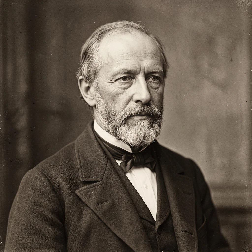 Portrait of Heinrich Bürkel