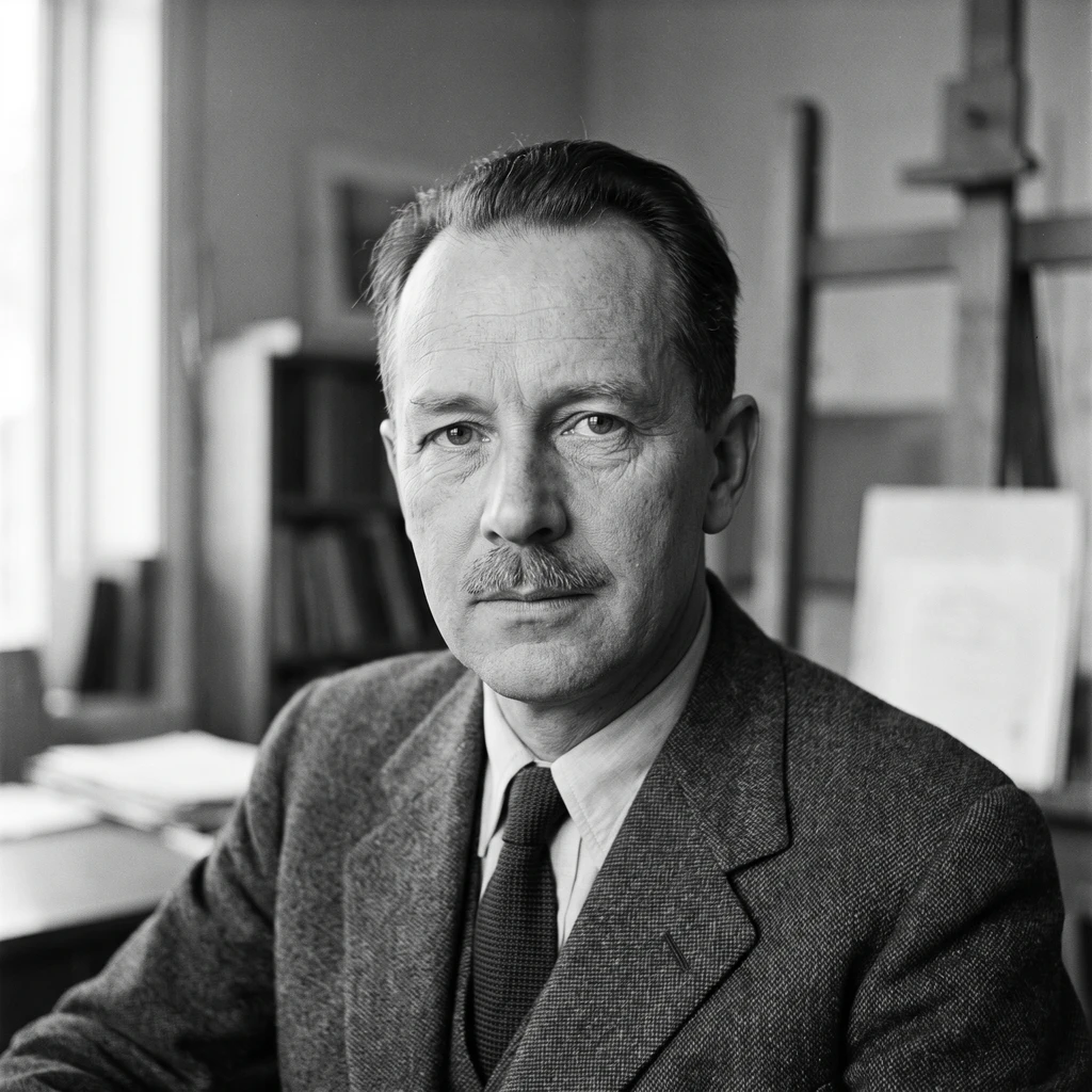 Portrait of Carl Folke Sahlin