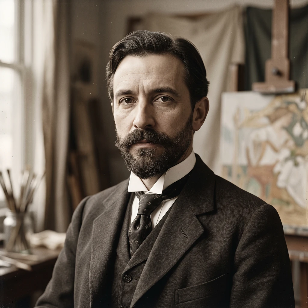 Portrait of Louis Schaettle