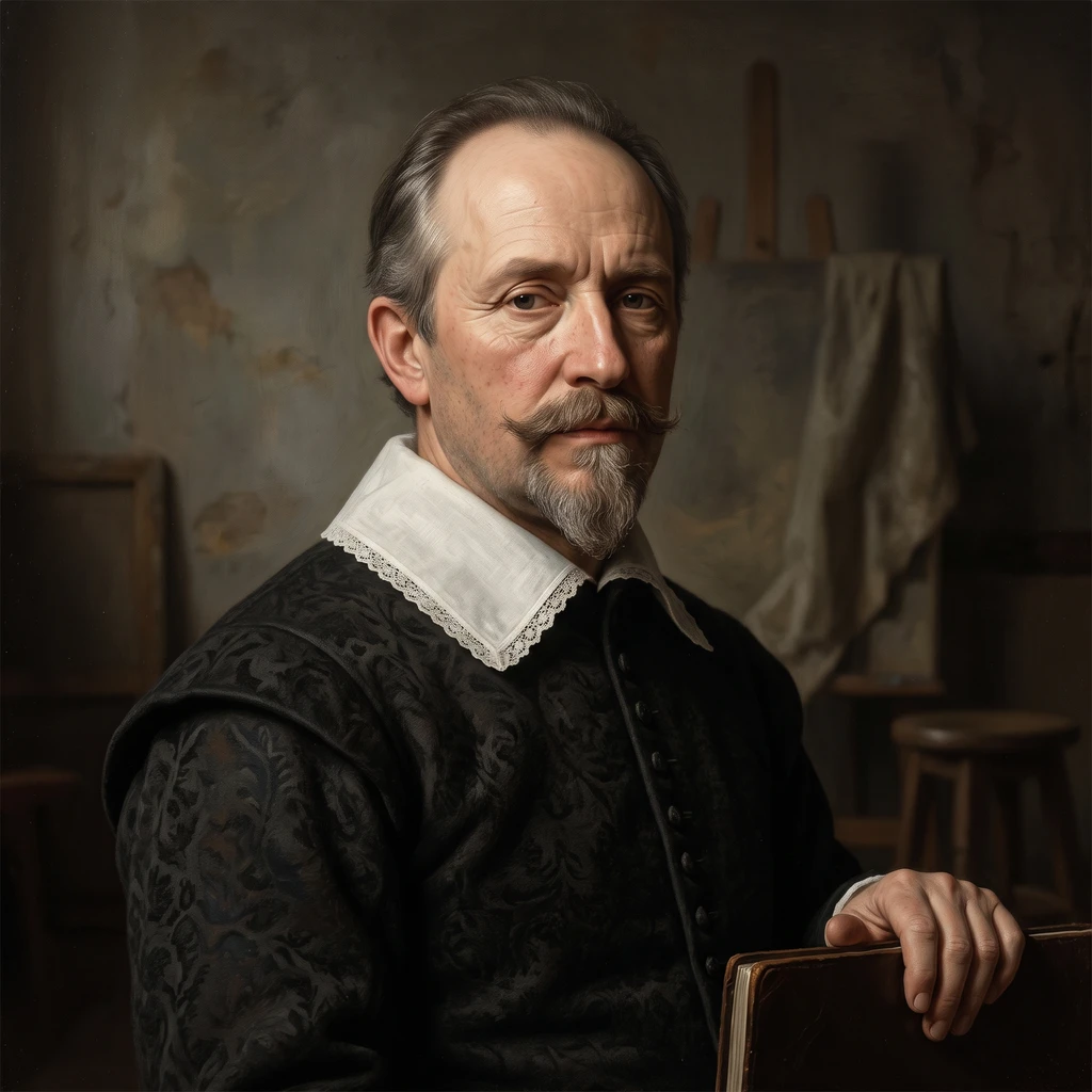 Portrait of Theodoor, van Loon