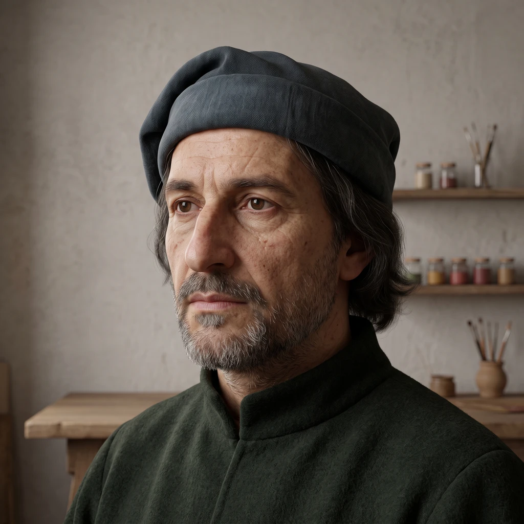Portrait of Ambrogio Lorenzetti