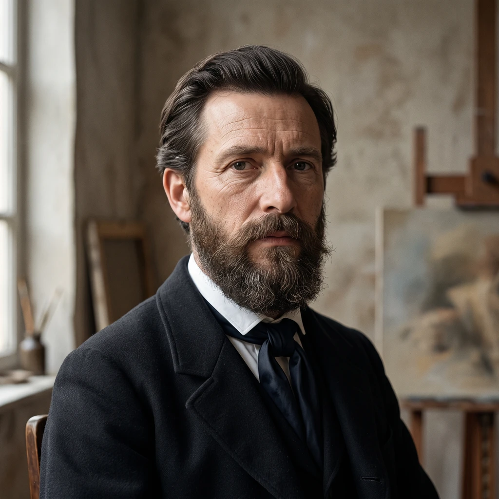 Portrait of Jozef Hubert Lies