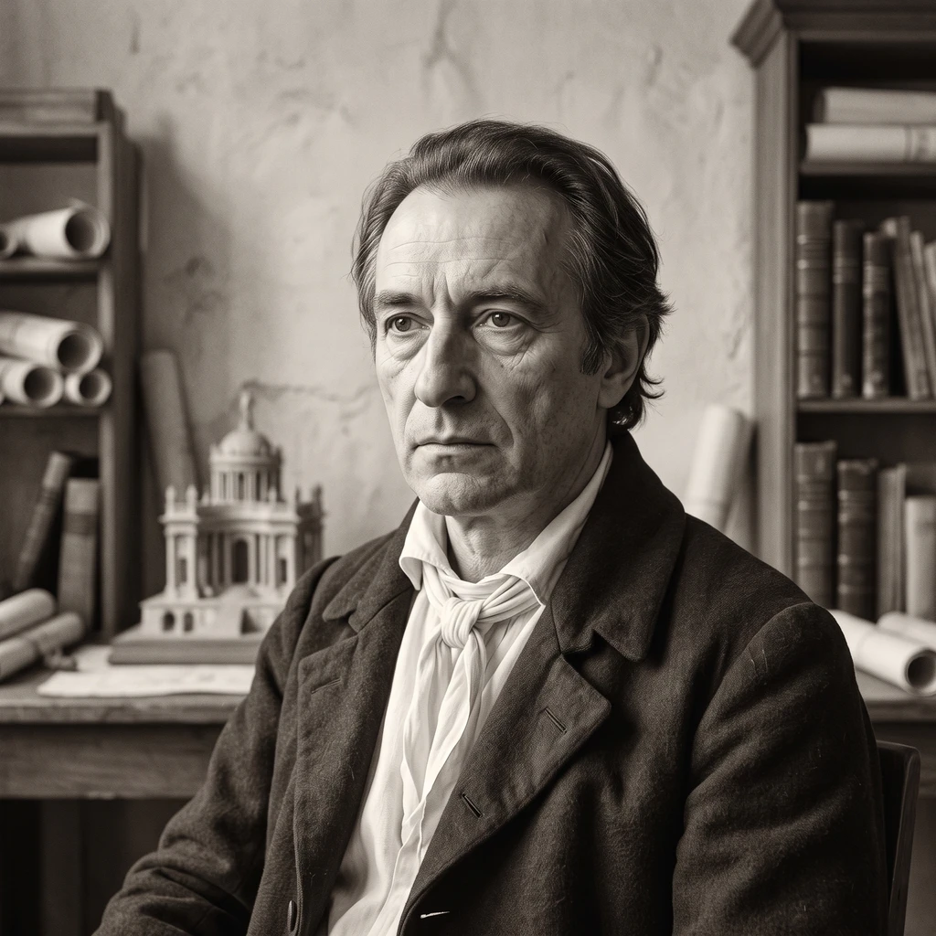 Portrait of Jean-Jacques Lequeu