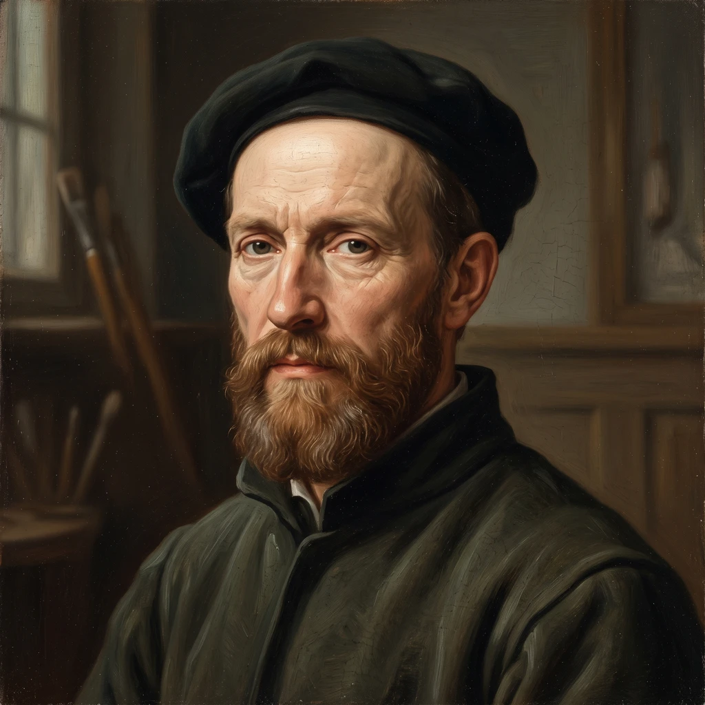 Portrait of Aertgen van Leyden