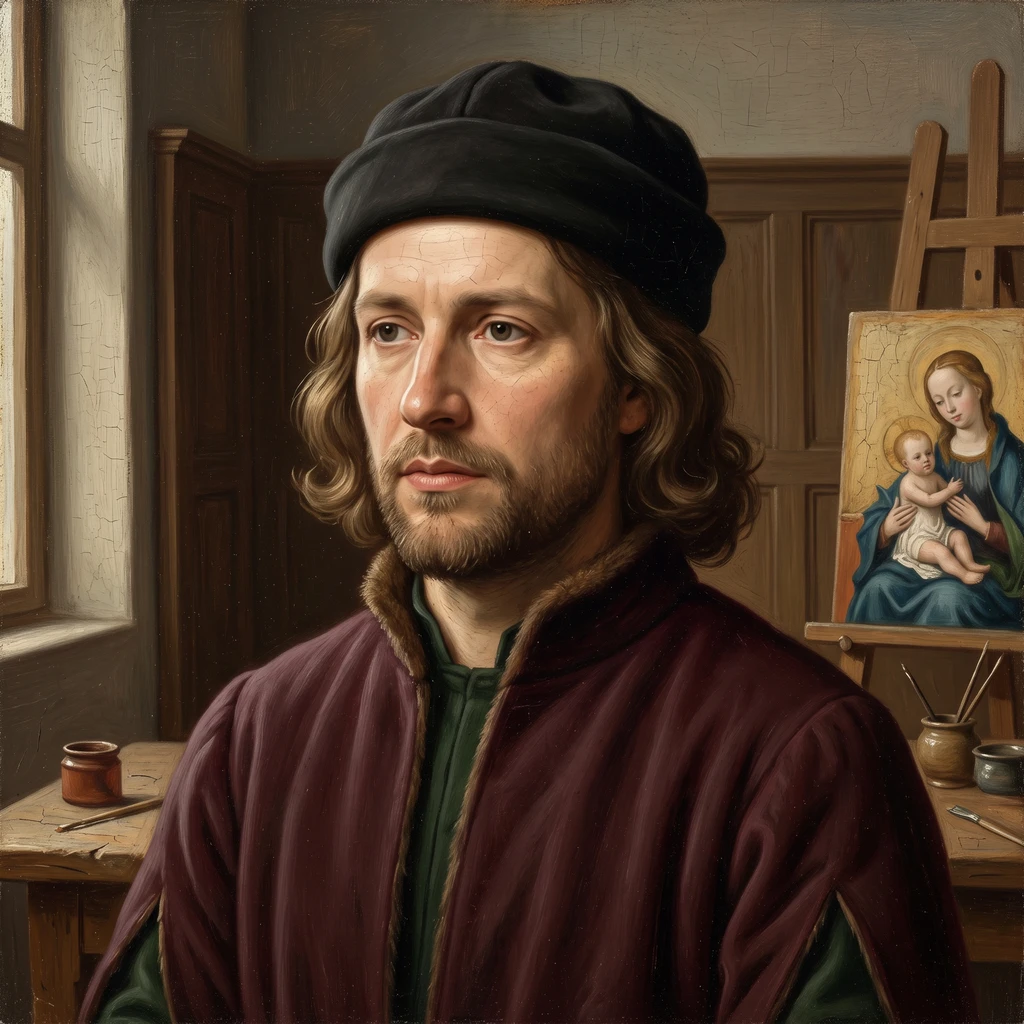 Portrait of Stefan Lochner