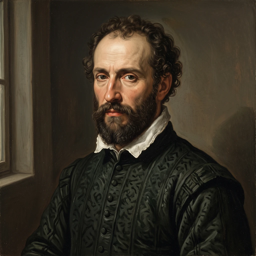 Portrait of Giovan Paolo Lomazzo