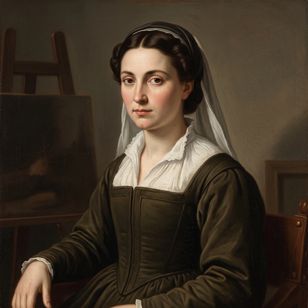 Portrait of Barbara Longhi