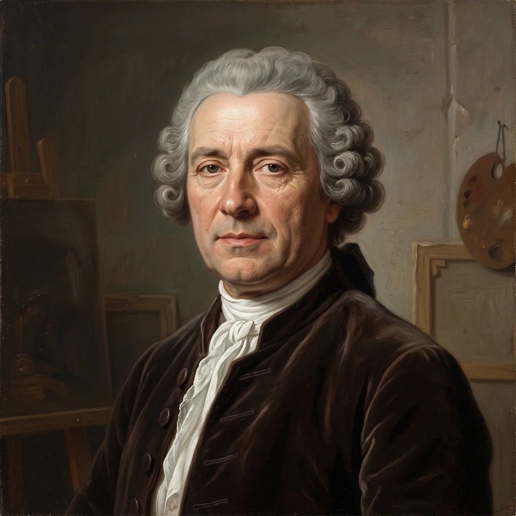 Portrait of Alessandro Longhi