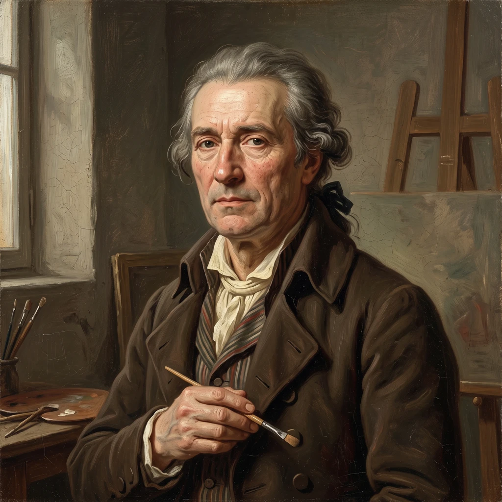 Portrait of Charles-Amédée-Philippe van Loo