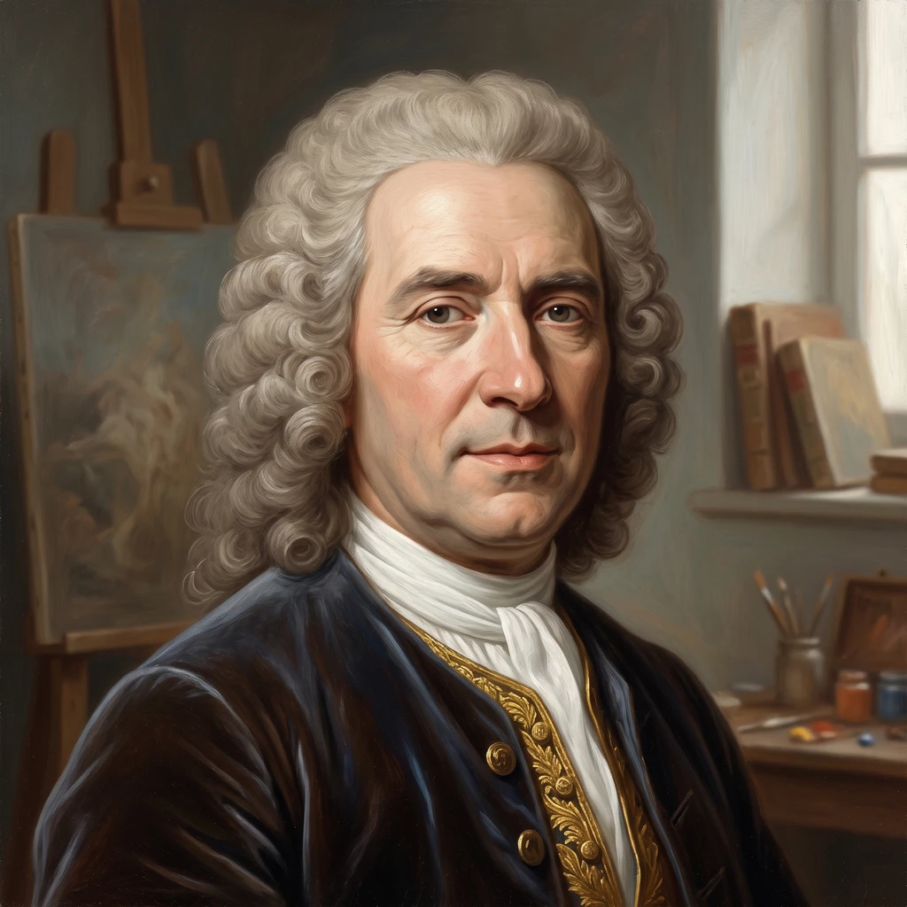 Portrait of Carle van Loo