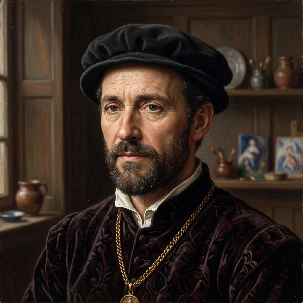 Portrait of Léonard Limosin