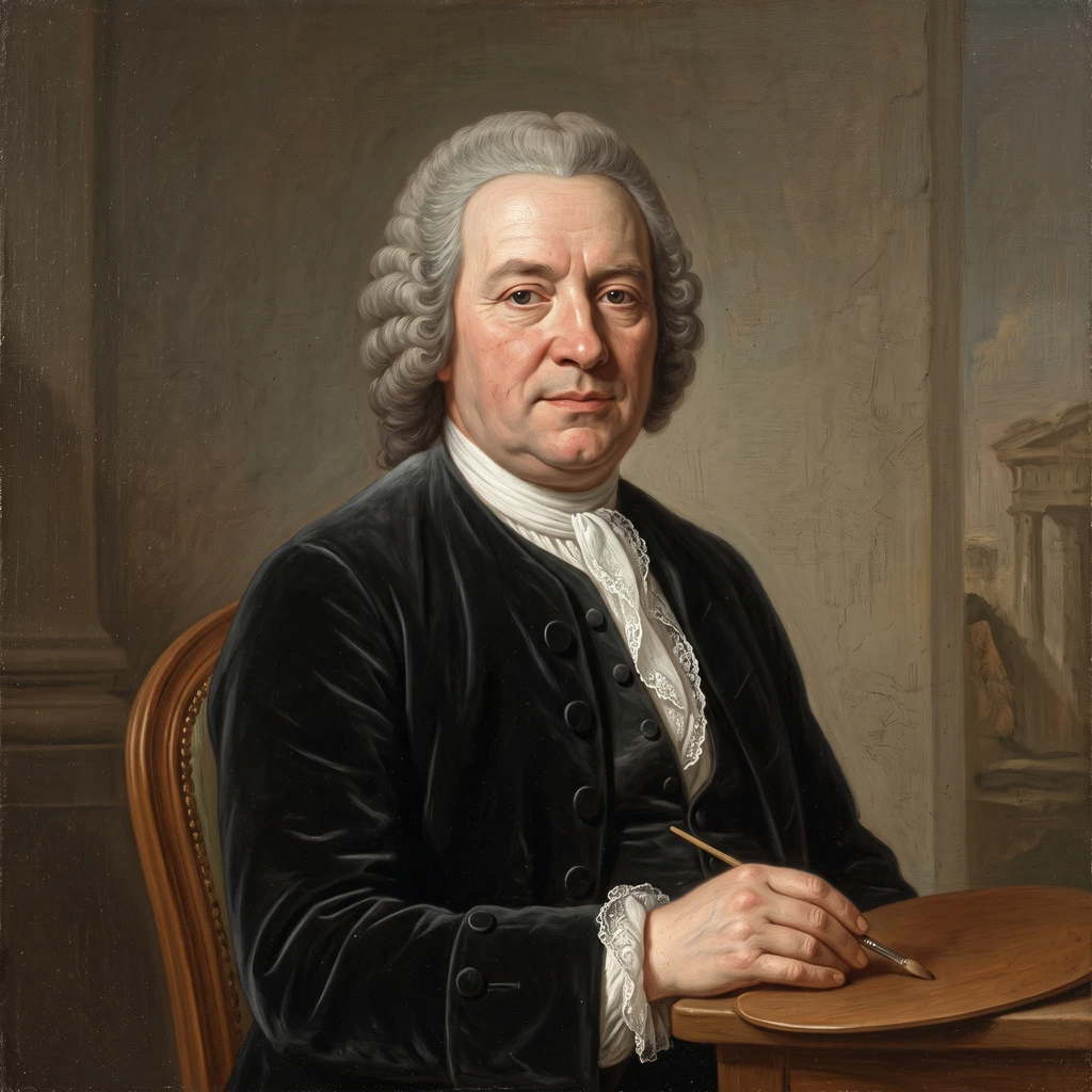 Portrait of Hendrik Frans van Lint