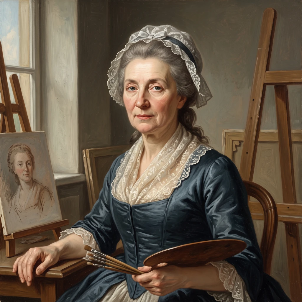 Portrait of Anna Dorothea Lisiewska