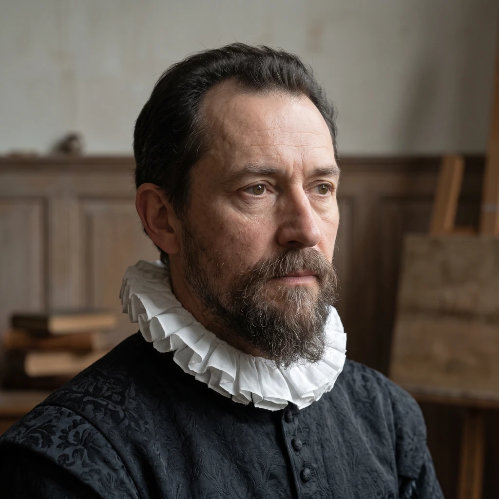Portrait of Karel van, the Elder Mander